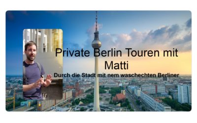 Private Tours of Berlin with Matti